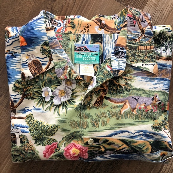 reyn spooner Other - Reyn Spooner Catalina Hawaiian shirt Xl